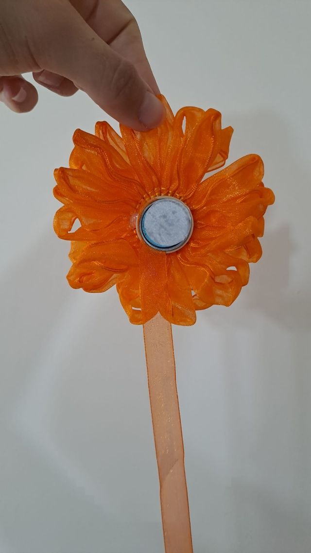 Calamite fiori arancioni