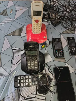 17 Teléfonos móviles viejos