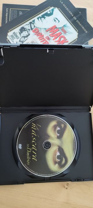 DVD La Máscara de Dimitrios Edición Coleccionista