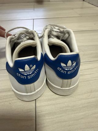 Adidas Stan Smith Bianche Blu unisex 
38 2/3 