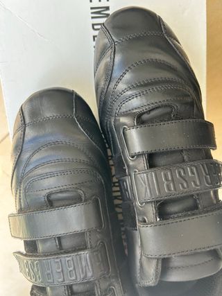 Zapatos Bikkembergs Piel Negro Velcro