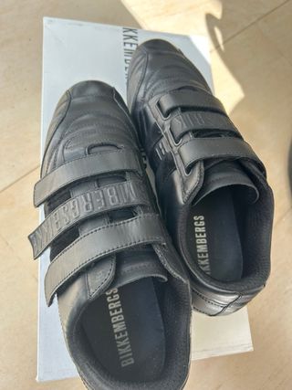 Zapatos Bikkembergs Piel Negro Velcro