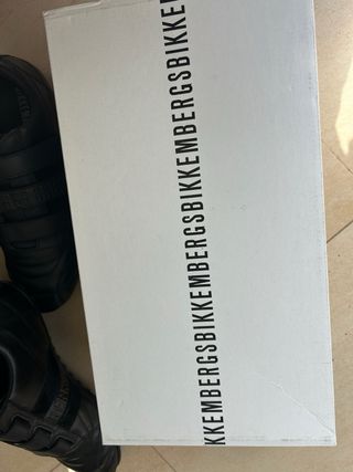 Zapatos Bikkembergs Piel Negro Velcro