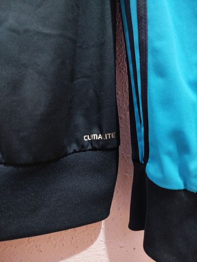 Chaqueta Adidas Talla S Azul y Negra