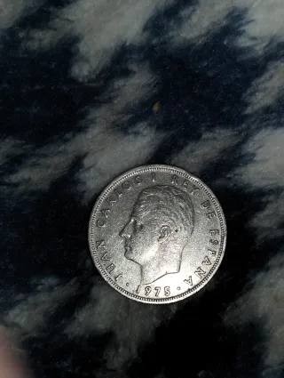 Moneda Juan Carlos I Rey de España 1975