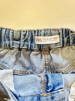 Shorts vaqueros Zara