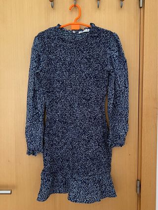 Vestido azul Mango