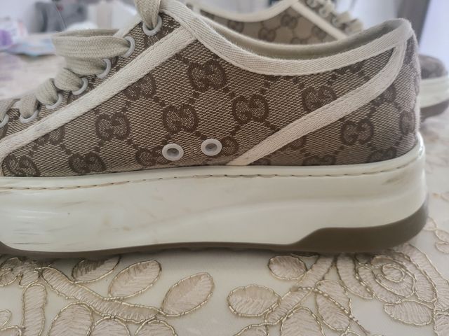 Zapatillas Gucci 1977 Beige/Marrón originales