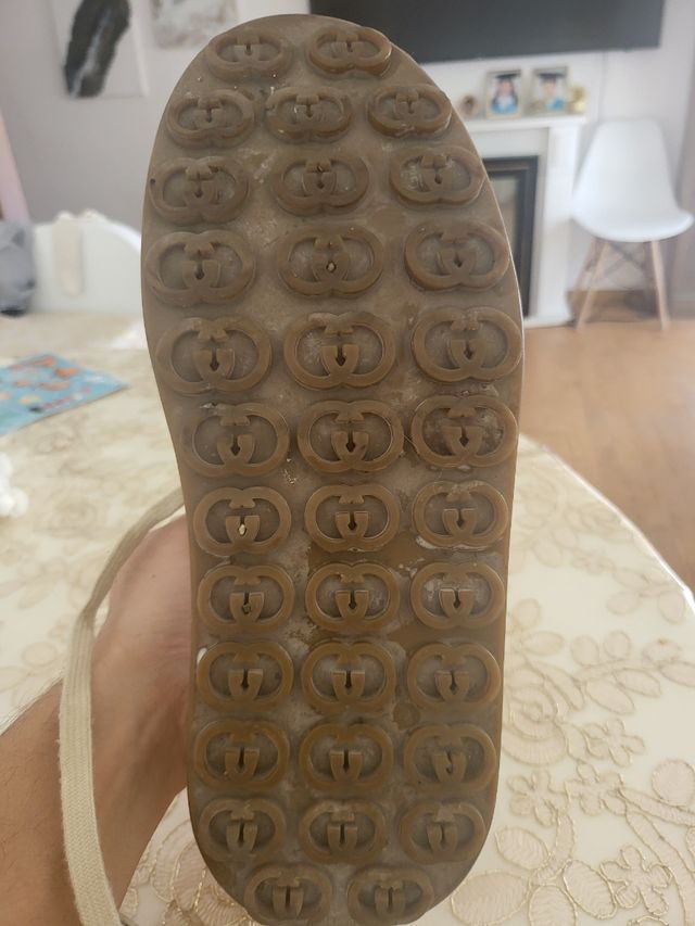 Zapatillas Gucci 1977 Beige/Marrón originales