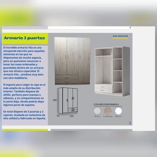 Armario 3 puertas