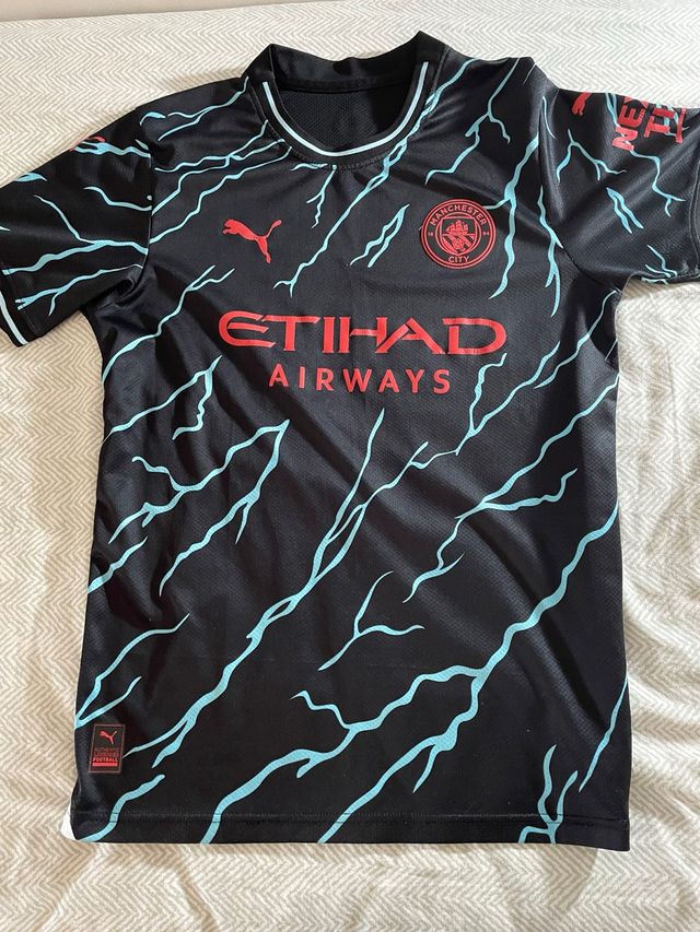 Camiseta Manchester City Puma 23/24 Negra