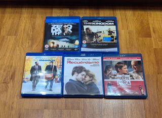 Lote 5 Películas Blu-ray (Acción/Drama)