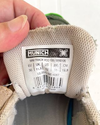 Sneakers Munich Bambino/a Verdi Taglia 30