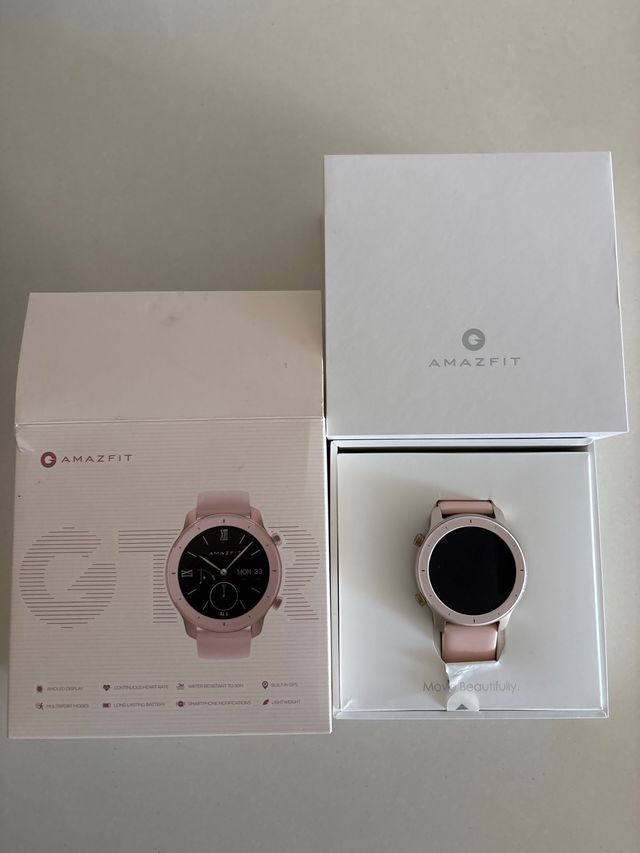 Reloj Amazfit GTR 2 Rosa/Plata-NO ENCIENDE-bateria