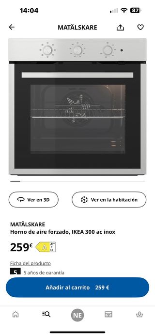 Horno MATÄLSKARE IKEA