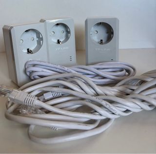 Pack 3 Repetidores TP-Link Powerline + cables Ethe