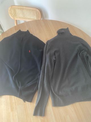 Polo Ralph Lauren Jersey Negro y Gris
5€ cada uno