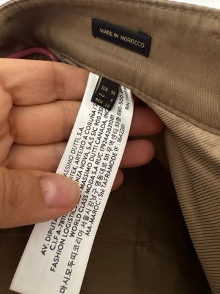 Pantalones Massimo Dutti Marrones