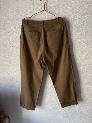 Pantalones Massimo Dutti Marrones