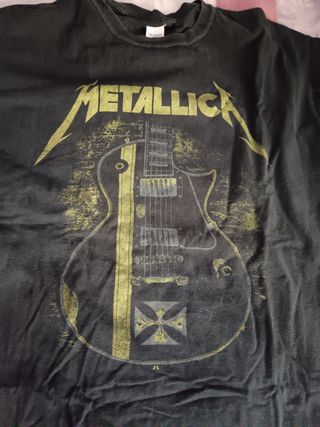 Camiseta Metallica XL leer descripción 