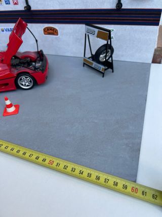 Diorama Taller Mecánico – Escala 1:18
