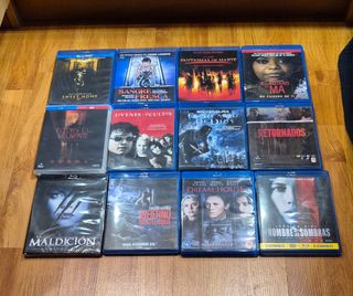 Lote Películas Blu-ray Terror/Suspense