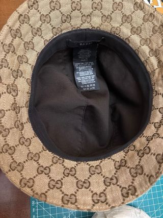 Cappello Gucci Tg. M Beige/Marrone