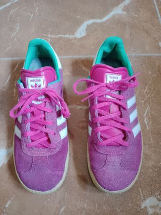 Zapatillas Adidas Gazelle Rosa Talla 39