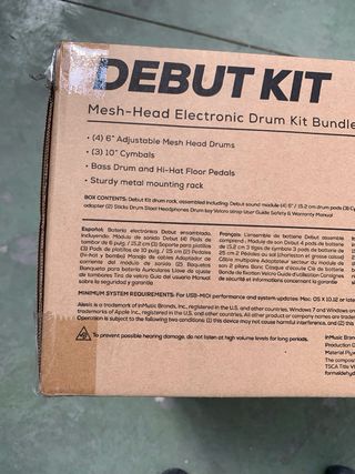 Batería Electrónica Alesis Debut Kit Infantil