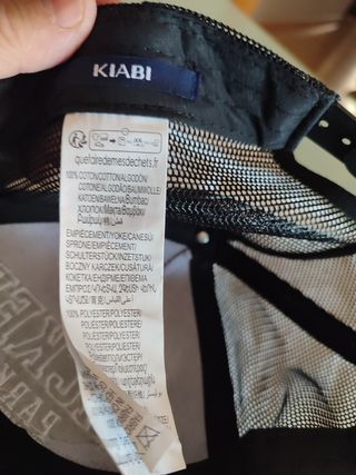 Gorra de rejilla. Nueva sin etiqueta De Kiabi.