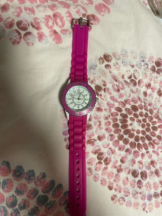 Reloj Pontina Rosa y Plateado