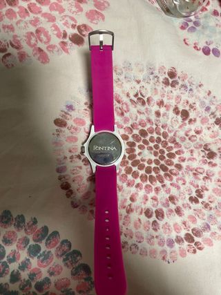 Reloj Pontina Rosa y Plateado