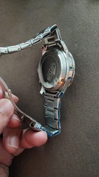 Reloj Lotus Hybrid Cronógrafo Azul y Plateado