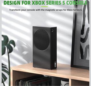 Xbox Series S Magnetic Smart Wrap Cover (Black)