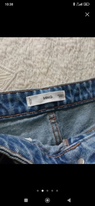 Falda vaquera Mango Talla M a Estrenar.