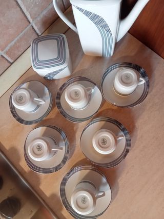 Servizio Caffè Shirniding Bavaria 6 tazze più 2 pz