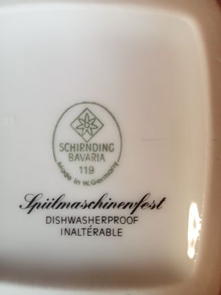 Servizio Caffè Shirniding Bavaria 6 tazze più 2 pz