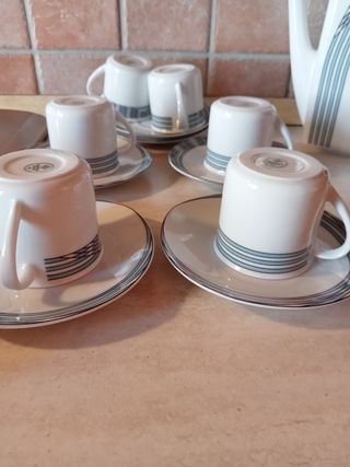 Servizio Caffè Shirniding Bavaria 6 tazze più 2 pz