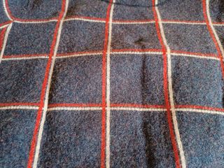 Jersey de lana a cuadros. El Ganso. Talla S