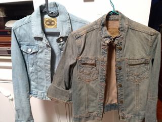 Cazadora vaquera Tommy Hilfiger azul/gris Talla M