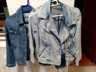 Cazadora vaquera Tommy Hilfiger azul/gris Talla M