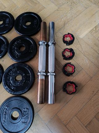 Kit Mancuernas 20kg Domyos 