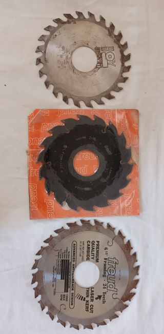 Lotes de discos de sierra para carpintería