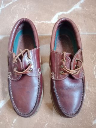 Zapatos náuticos Urban Jungles piel marrón T40