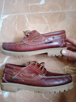 Zapatos náuticos Urban Jungles piel marrón T40