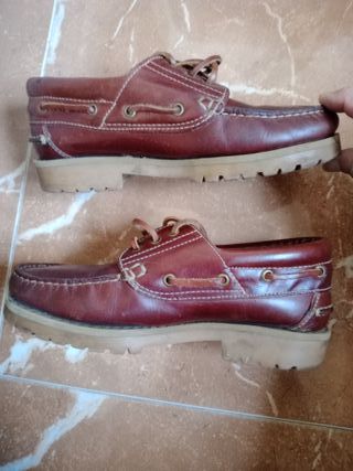 Zapatos náuticos Urban Jungles piel marrón T40