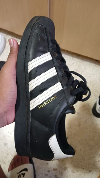 Zapatillas Adidas Superstar Negras Talla 42