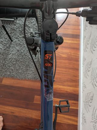 Bicicleta Rockrider ST 500 Azul talla 26