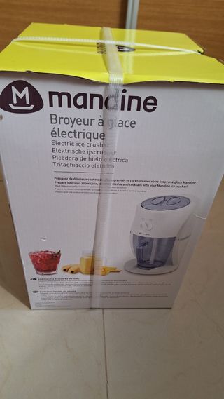 Picadora de hielo eléctrica Mandine