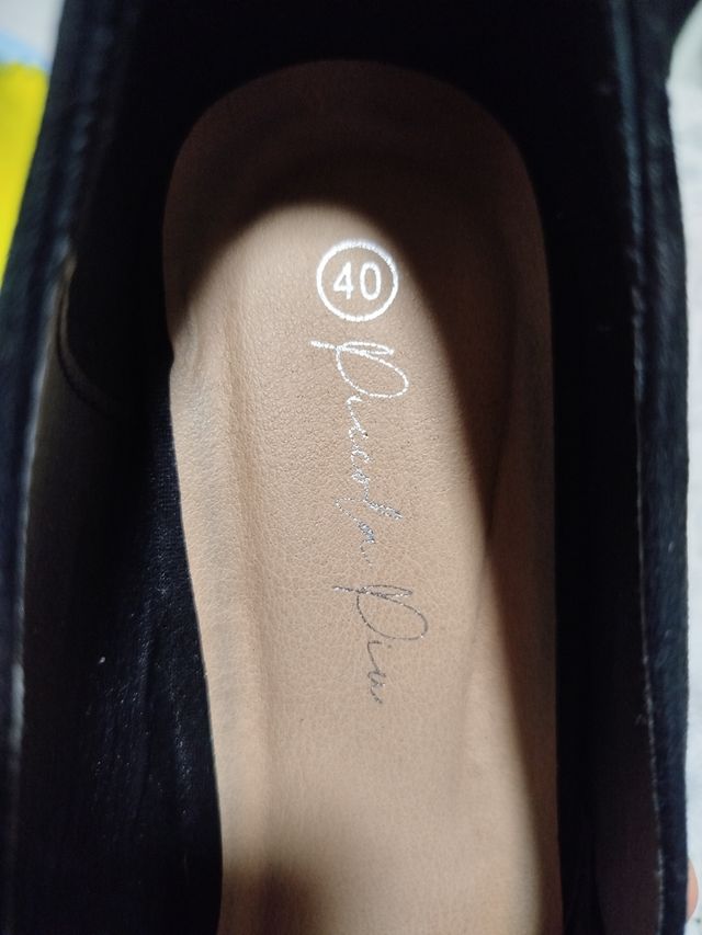 Tacones negros plataforma 10/15 cm